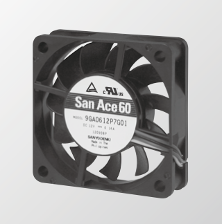 Вентилятор Компактный San Ace 9GA0612P7G01 60x60x15 DC постоянного тока
