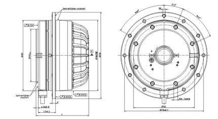 Вентилятор осевой Ziehl-Abegg MK1372-DK.07N